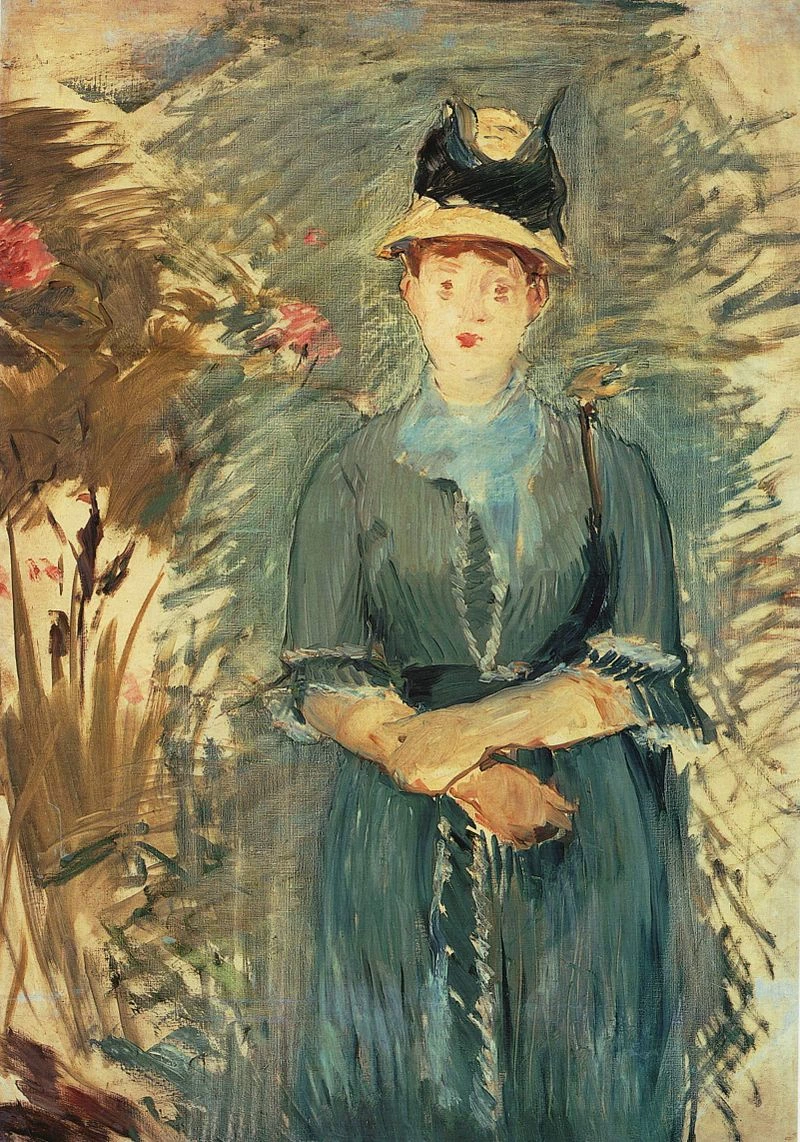259-Édouard Manet, Ragazza nei fiori, 1879  